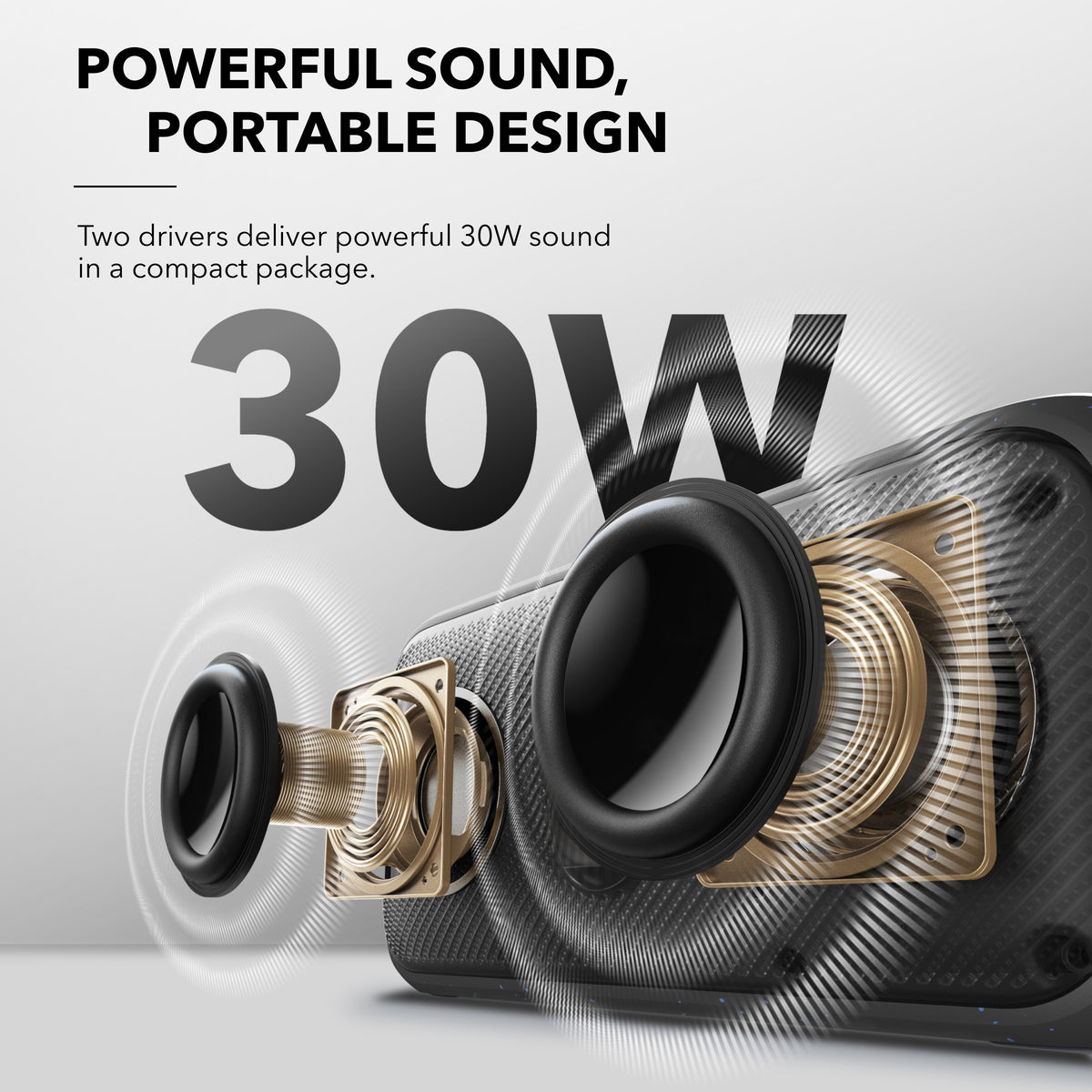 Altavoces Soundcore Motion 300 Portable Bluetooth Negros | LGSJC3027