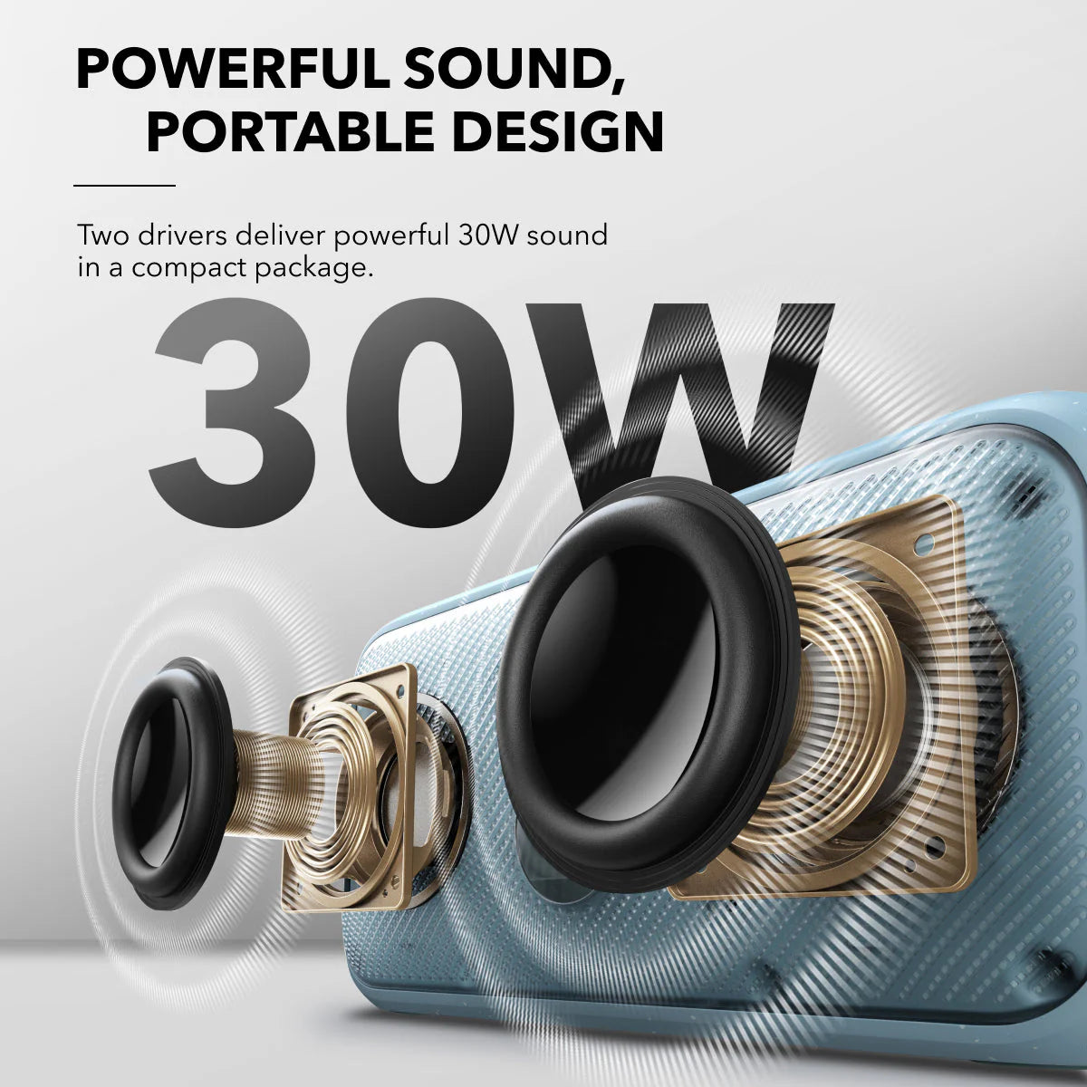 Altavoces Soundcore Motion 300 Portable Bluetooth Azules | RTEOS0954