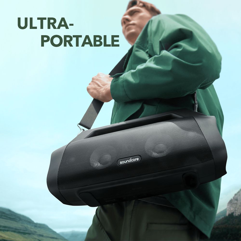 Altavoces Soundcore Motion Boom Plus Outdoor Portable Negros | CAJXG6492