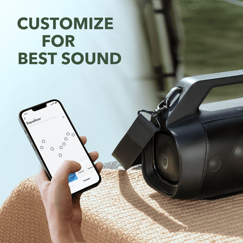 Altavoces Soundcore Motion Boom Plus Outdoor Portable Negros | CAJXG6492