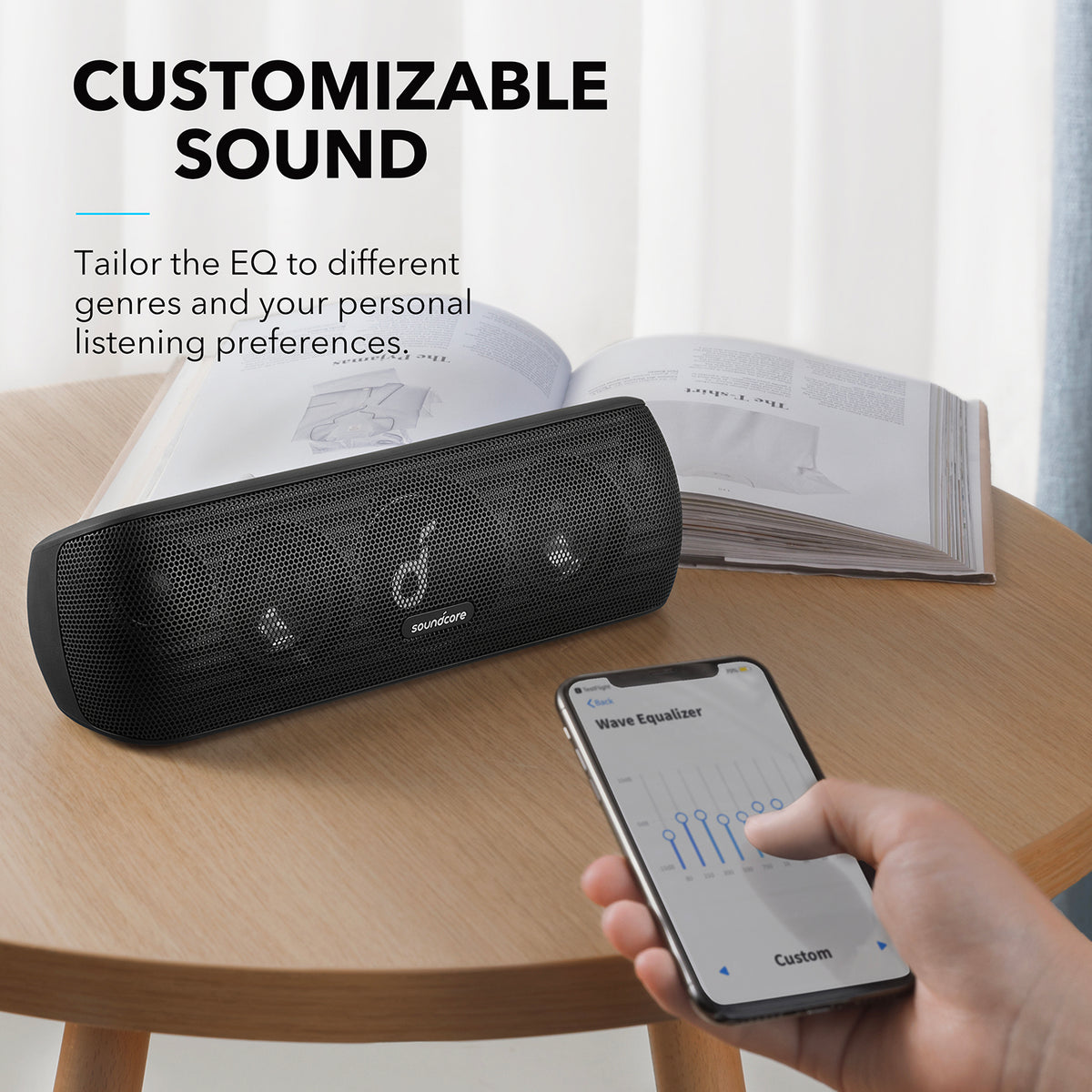 Altavoces Soundcore Motion+ Portable with Intense Bass Negros | VIRND5904