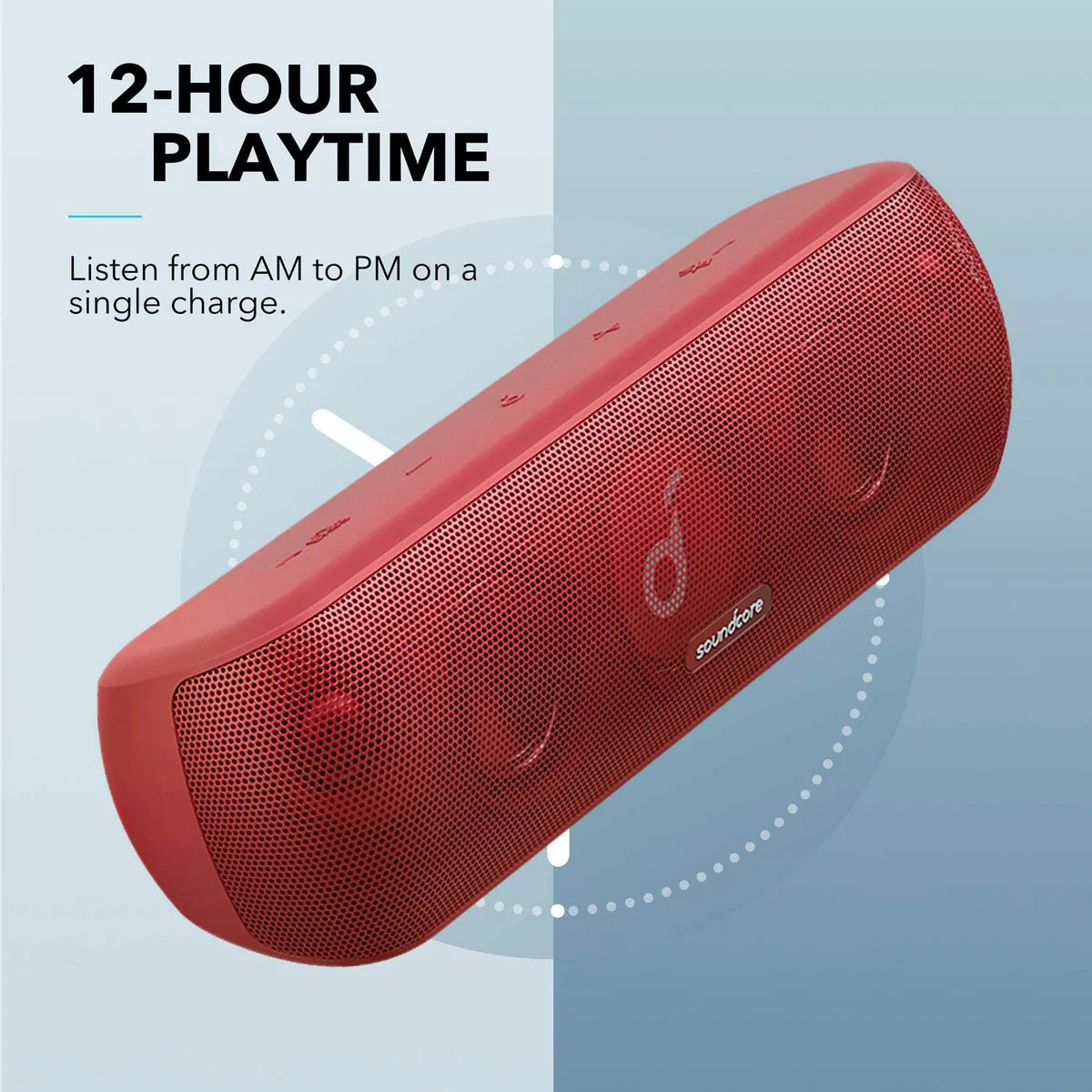 Altavoces Soundcore Motion+ Portable with Intense Bass Rojos | WTEKL8172