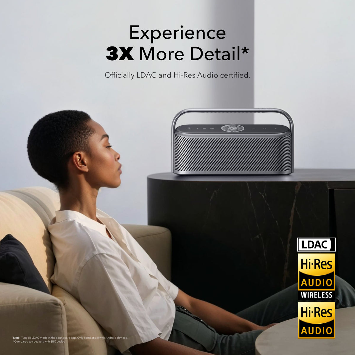 Altavoces Soundcore Motion X600 High-Quality Sound Wireless Grises | PSHWE1967