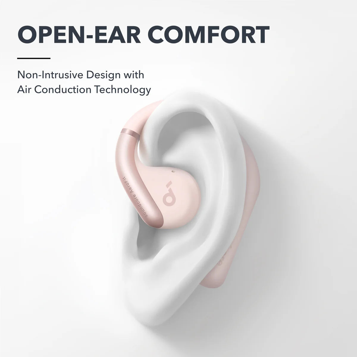 Audífonos Soundcore AeroFit Superior Comfort Open-Ear Rosas | DHGYF8029