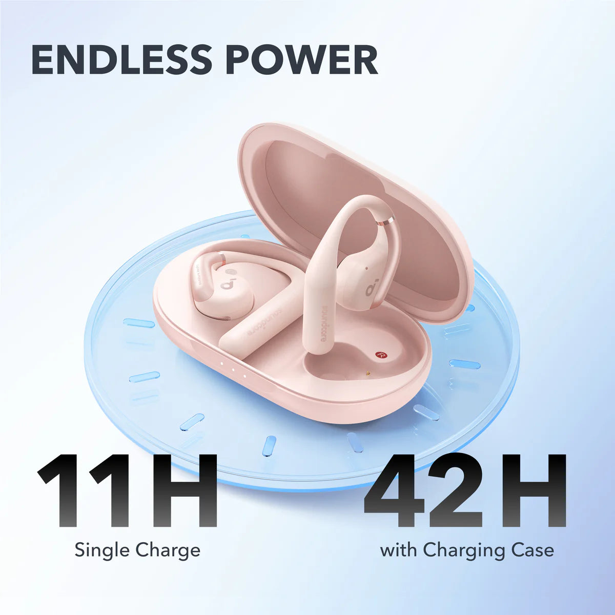 Audífonos Soundcore AeroFit Superior Comfort Open-Ear Rosas | DHGYF8029