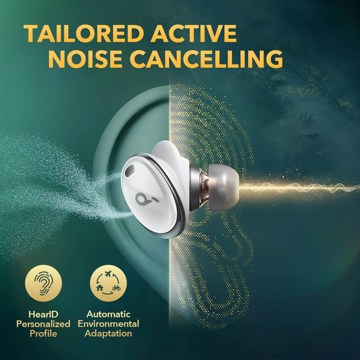 Audífonos Soundcore Liberty 3 Pro Wireless Noise Cancelling Blancos | GUHNK3619