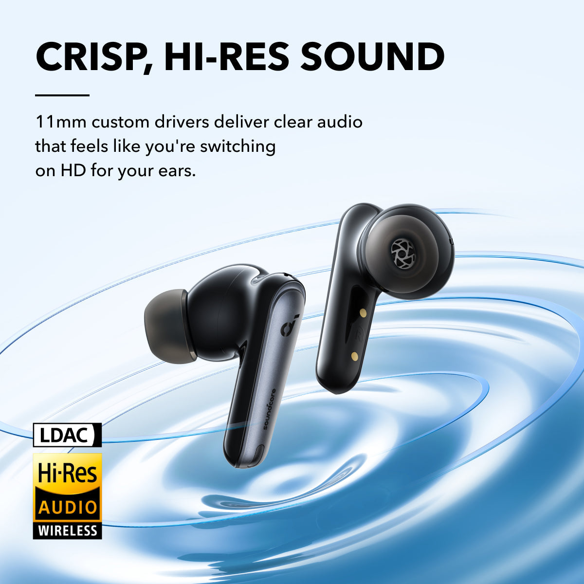 Audífonos Soundcore Liberty 4 NC True-Wireless Noise Cancelling Negros | UHXJT6175