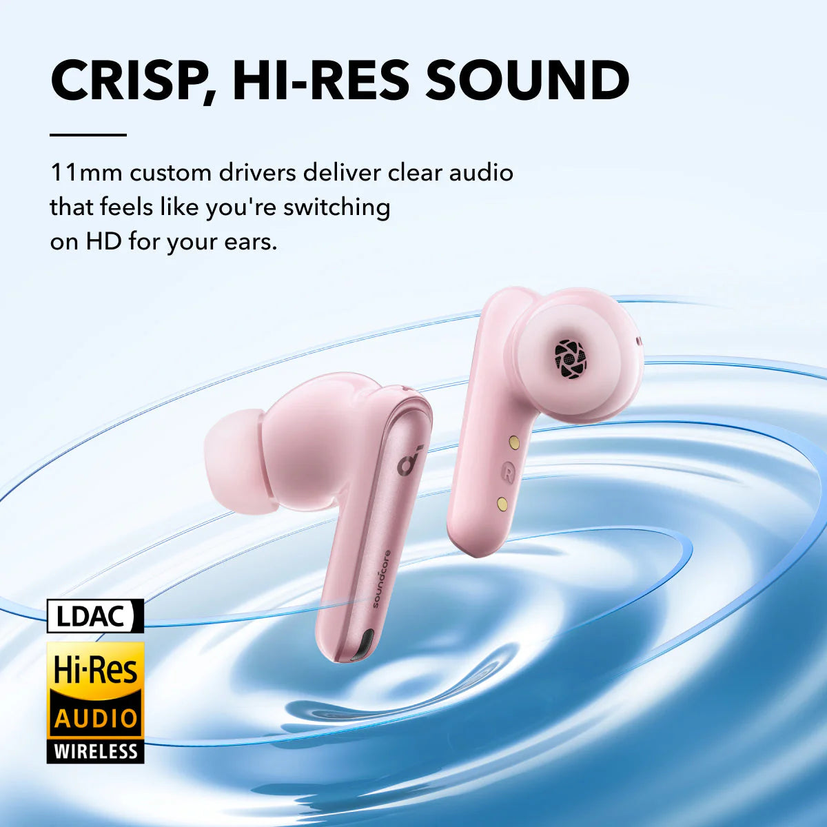 Audífonos Soundcore Liberty 4 NC True-Wireless Noise Cancelling Rosas | QMNLW0431