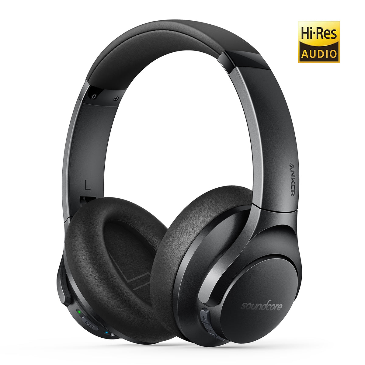 Audífonos Soundcore Life Q20+ ANC with Hi-Res Audio Negros | ALJFN8940