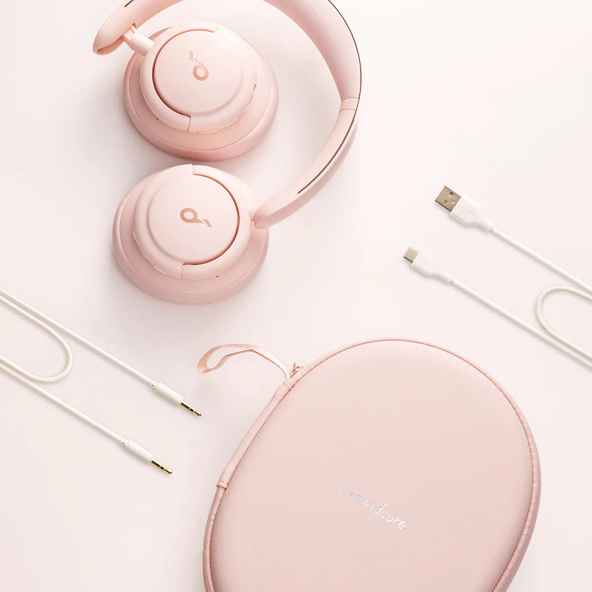 Audífonos Soundcore Life Q30 Bluetooth Noise Cancelling Rosas | ISCNF2630