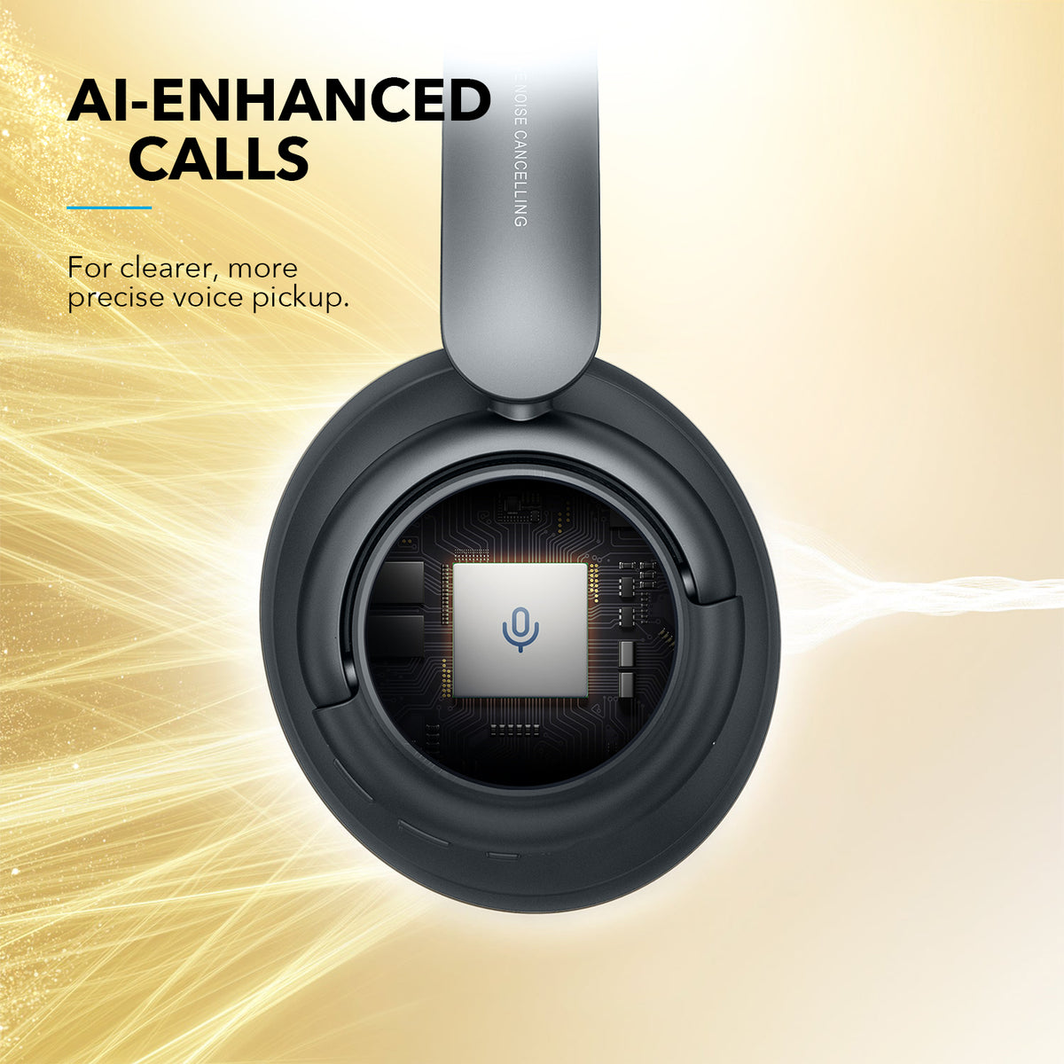 Audífonos Soundcore Life Q35 Noise-Cancelling with LDAC Negros | GATYS9037