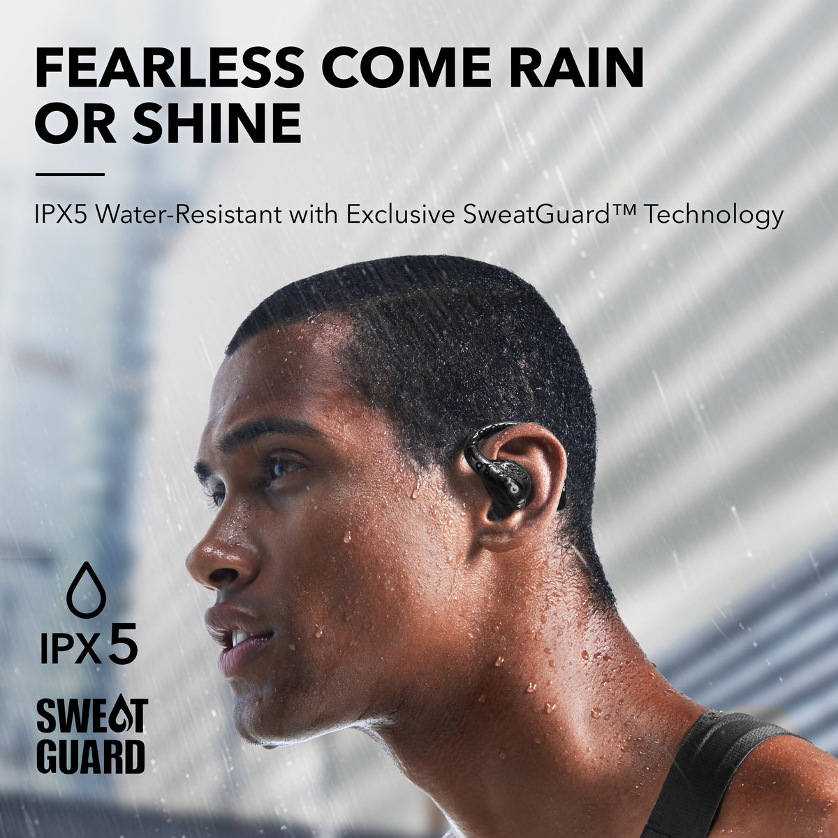 Auriculares Abiertos Soundcore AeroFit Pro Secure Sport Negros | MHGTO5368