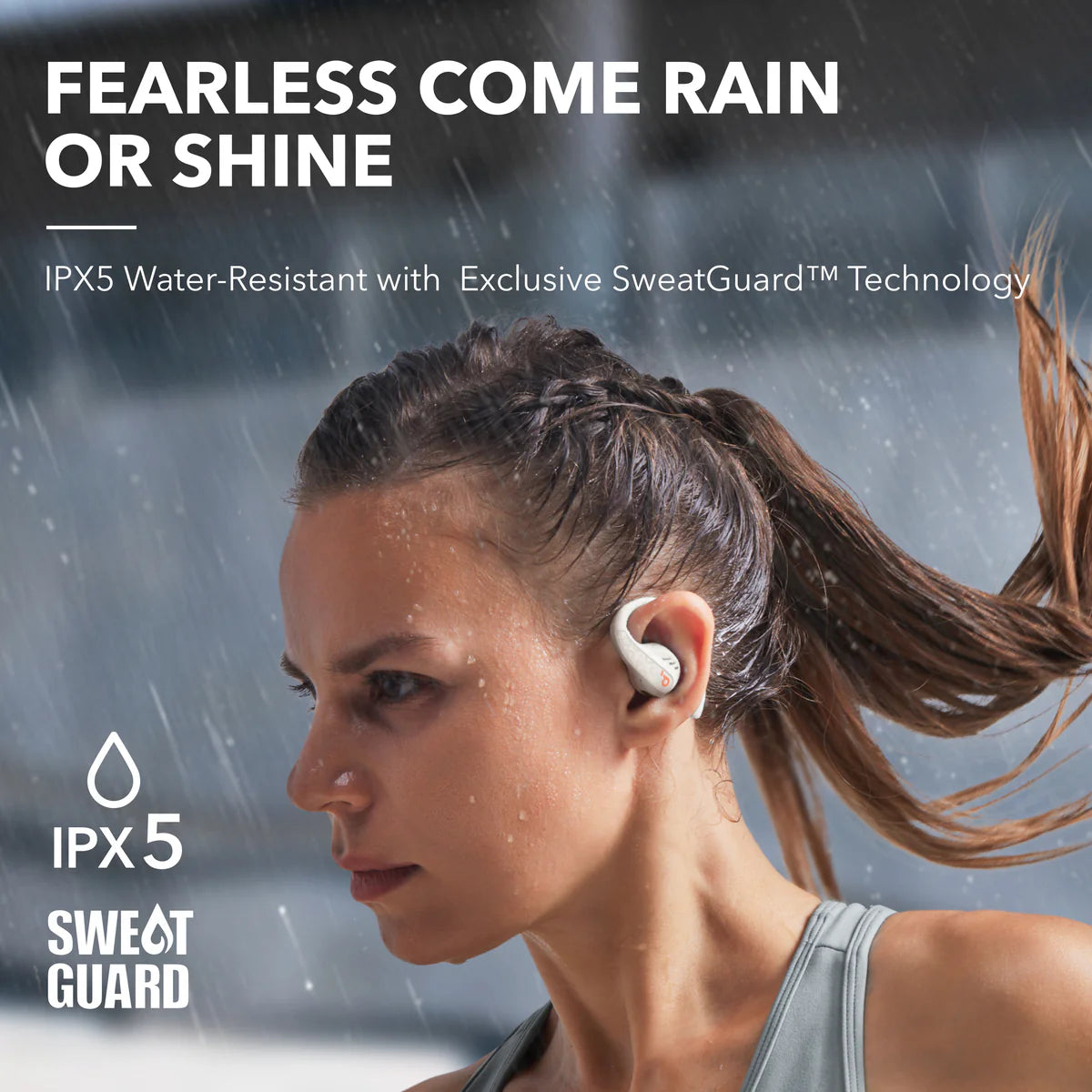 Auriculares Abiertos Soundcore AeroFit Pro Secure Sport Blancos | TXQDB5698