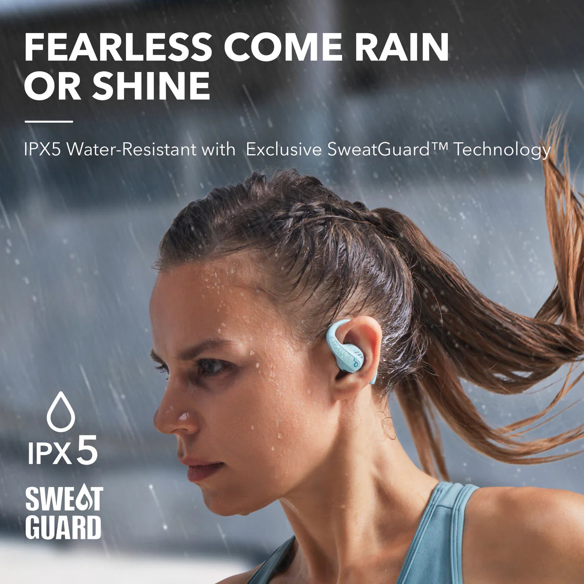 Auriculares Abiertos Soundcore AeroFit Pro Secure Sport Azules | UAHCR0148