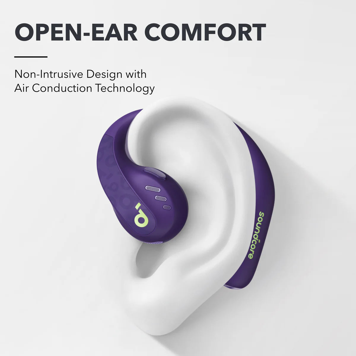 Auriculares Abiertos Soundcore AeroFit Pro Secure Sport Morados | CYDZM7412