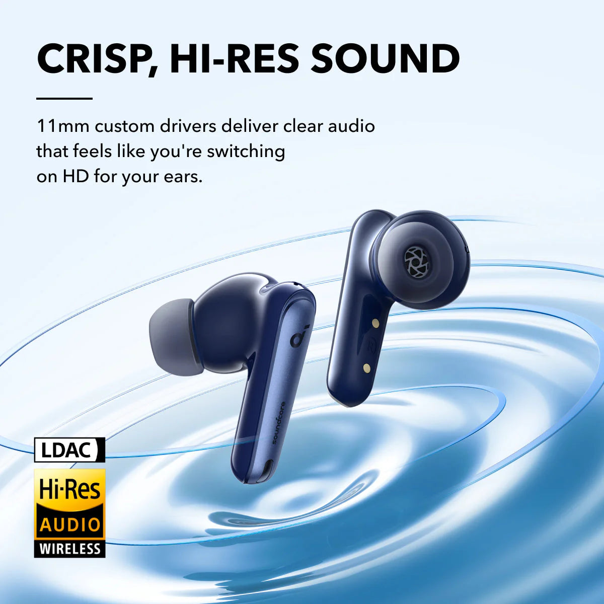 Auriculares Soundcore Liberty 4 NC True-Wireless Noise Cancelling Azul Marino | VDWZI4796