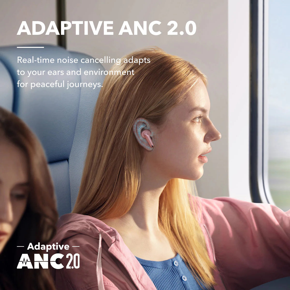 Auriculares Soundcore Liberty 4 NC True-Wireless Noise Cancelling Rosas | GWPRK2314