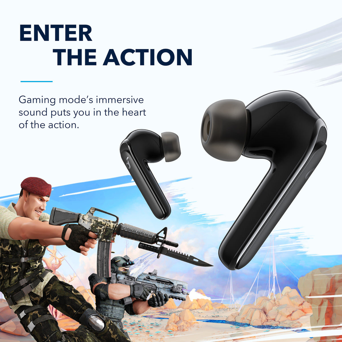 Auriculares Soundcore Life P3 Noise Cancelling with Bass Negros | FKLTI5847