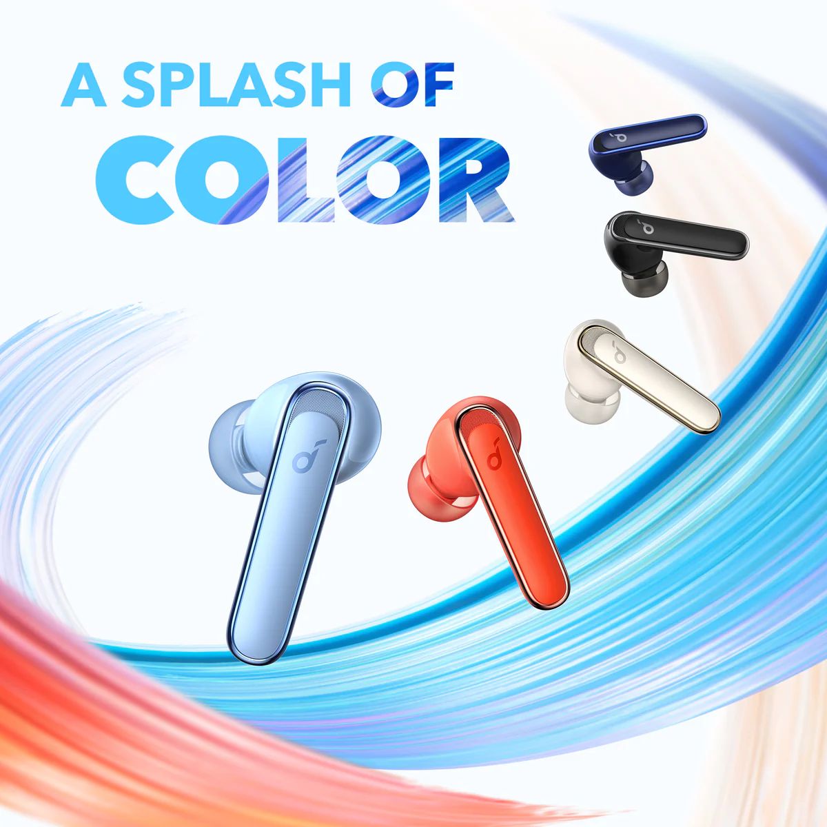 Auriculares Soundcore Life P3 Noise Cancelling with Bass Azul Marino | PEODC7312