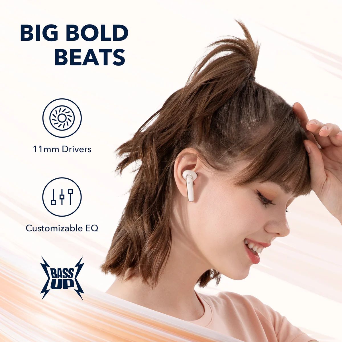 Auriculares Soundcore Life P3 Noise Cancelling with Bass Blancos | YGNPK9013