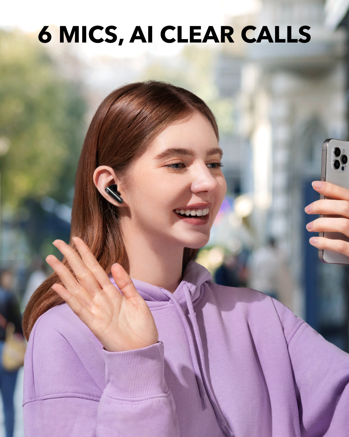 Auriculares Soundcore P40i Smart ANC True-Wireless Negros | ENOTF8137