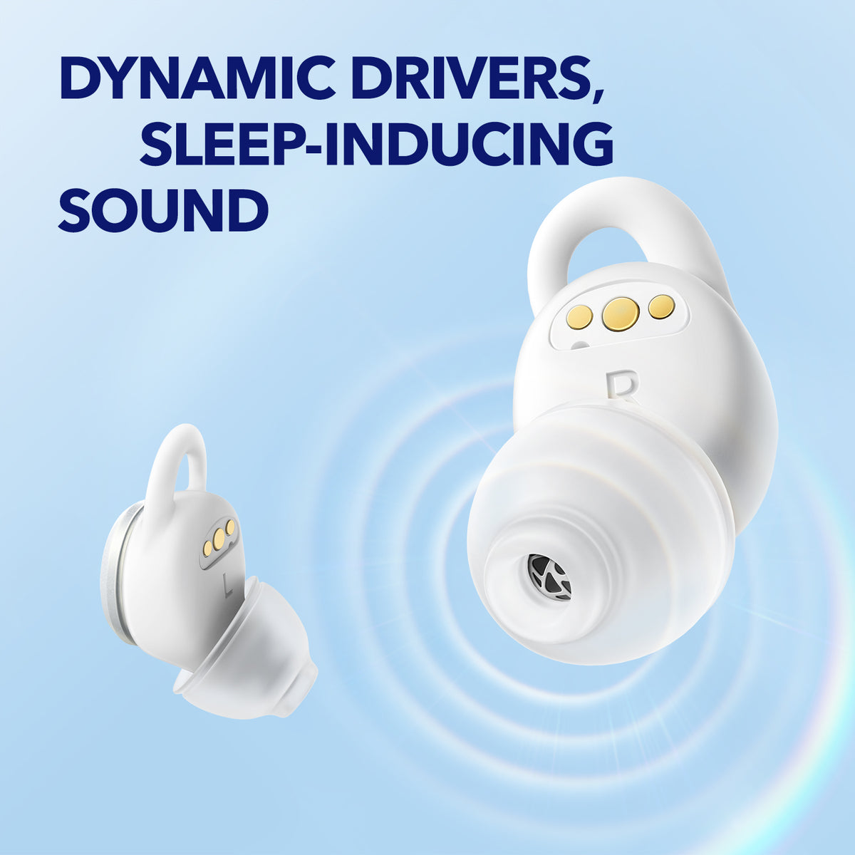 Auriculares Soundcore Sleep A10 Noise Blocking for Sleeping Blancos | ZCBSK4352