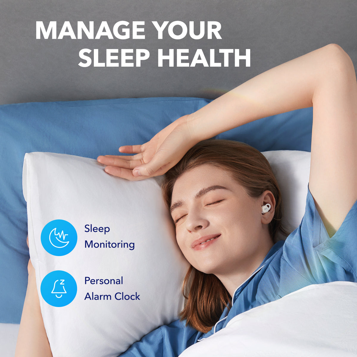 Auriculares Soundcore Sleep A10 Noise Blocking for Sleeping Blancos | ZCBSK4352