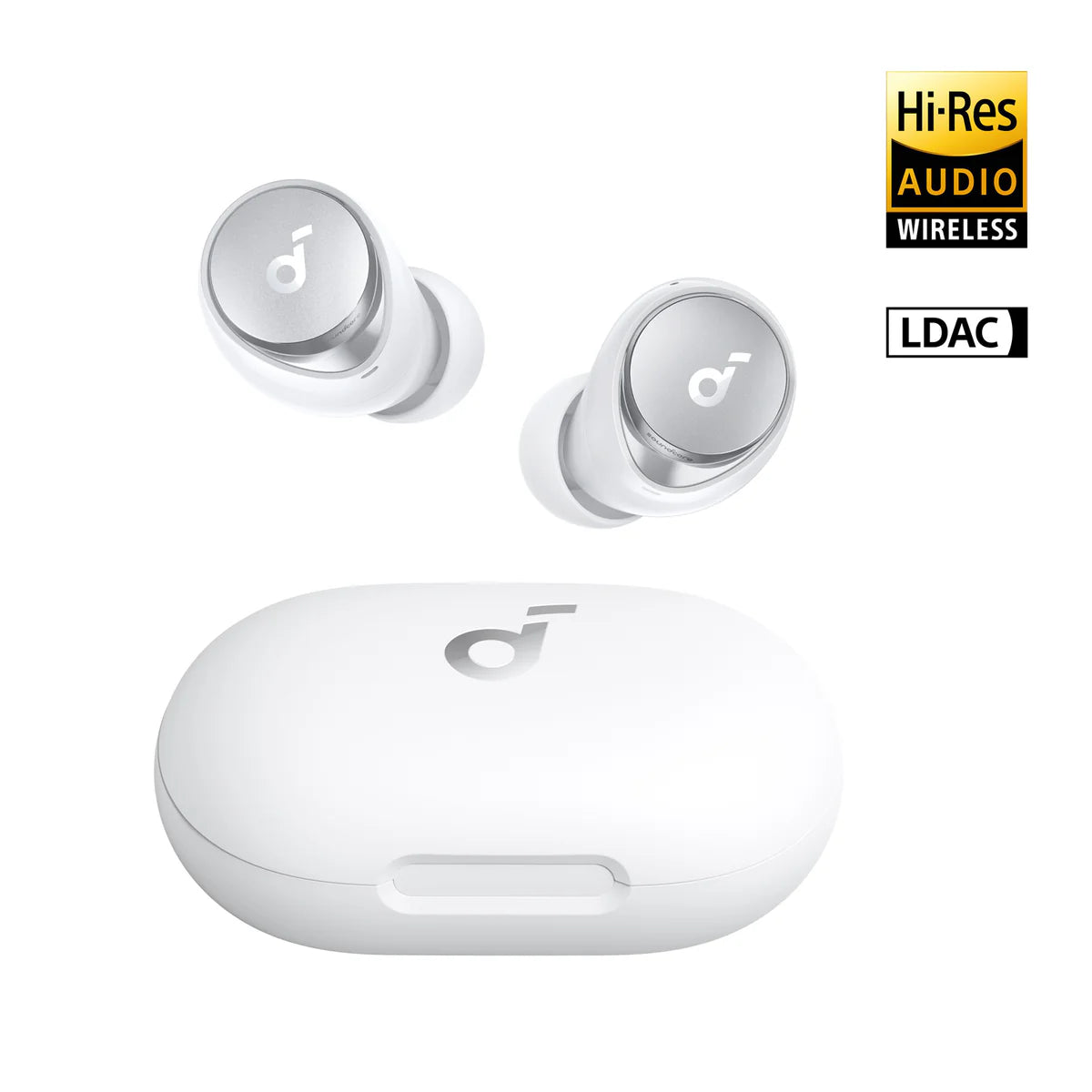 Auriculares Soundcore Space A40 Long-Lasting Noise Cancelling Blancos | EIUXV5790