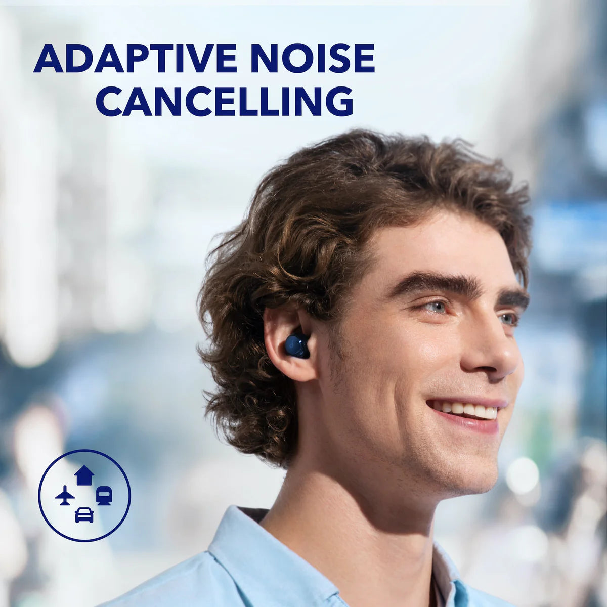 Auriculares Soundcore Space A40 Long-Lasting Noise Cancelling Azul Marino | NAQKZ8920