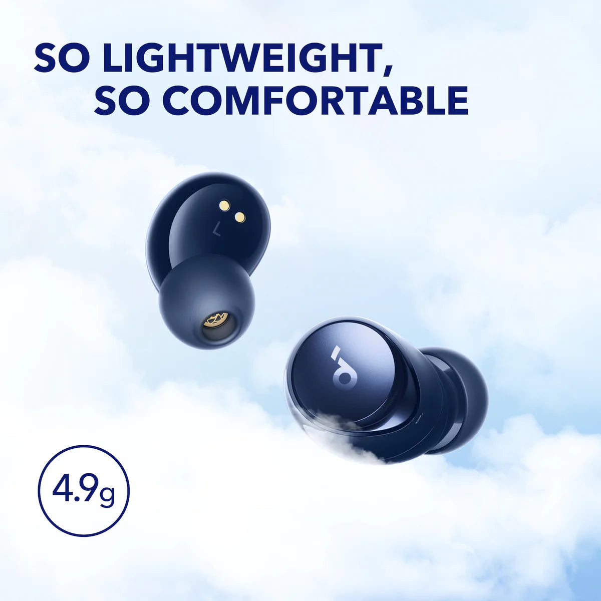 Auriculares Soundcore Space A40 Long-Lasting Noise Cancelling Azul Marino | NAQKZ8920
