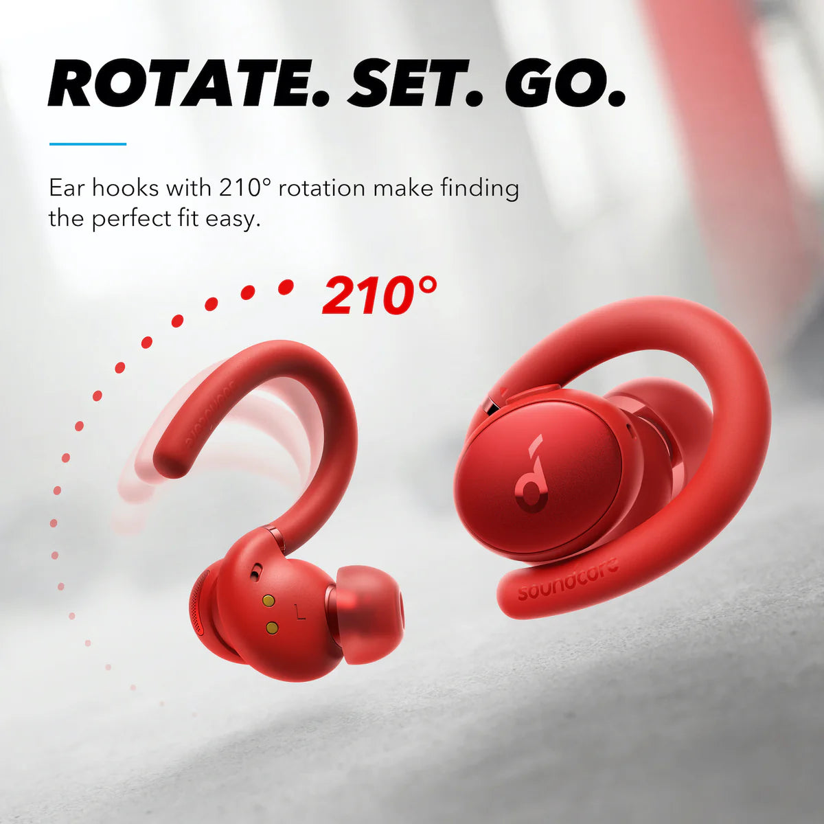 Auriculares Soundcore Sport X10 True Wireless for Exercise Rojos | XEHIW2904
