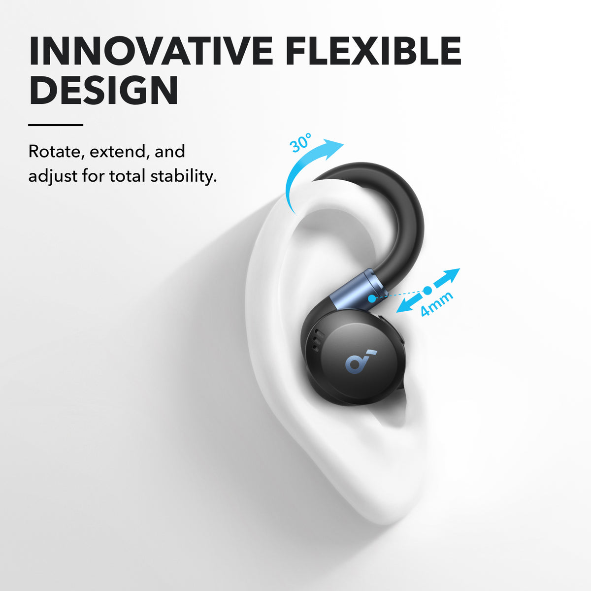 Auriculares Soundcore Sport X20 Comfortable In-Ear Sport with Hook Negros | KXEZG7029